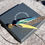 Thumbnail: Naturally Moulted Parrot and Parakeet Feather Hat Pin On Presentation Box