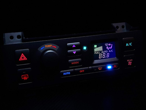 エブリイワゴン DA64W エアコンスイッチパネル LED打ち替えサービス