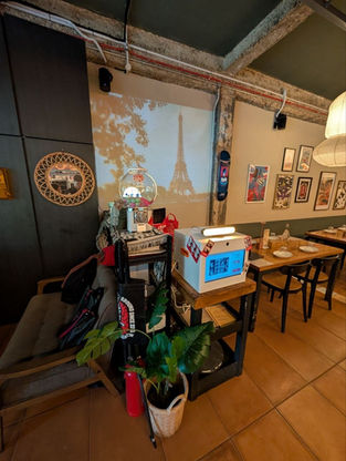 Raon mini photobooth inside a offline store