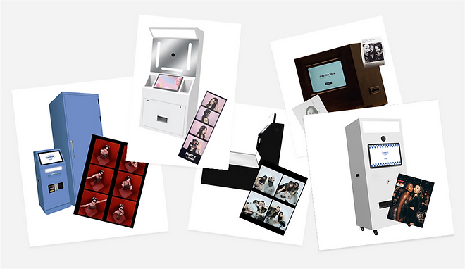 Chalkak Studio photo booth collage