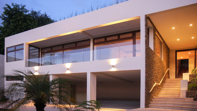 residencial, casa, moderna, arquitectura, torus, guatemala