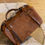 Thumbnail: Antique leather Men’s Luggage 