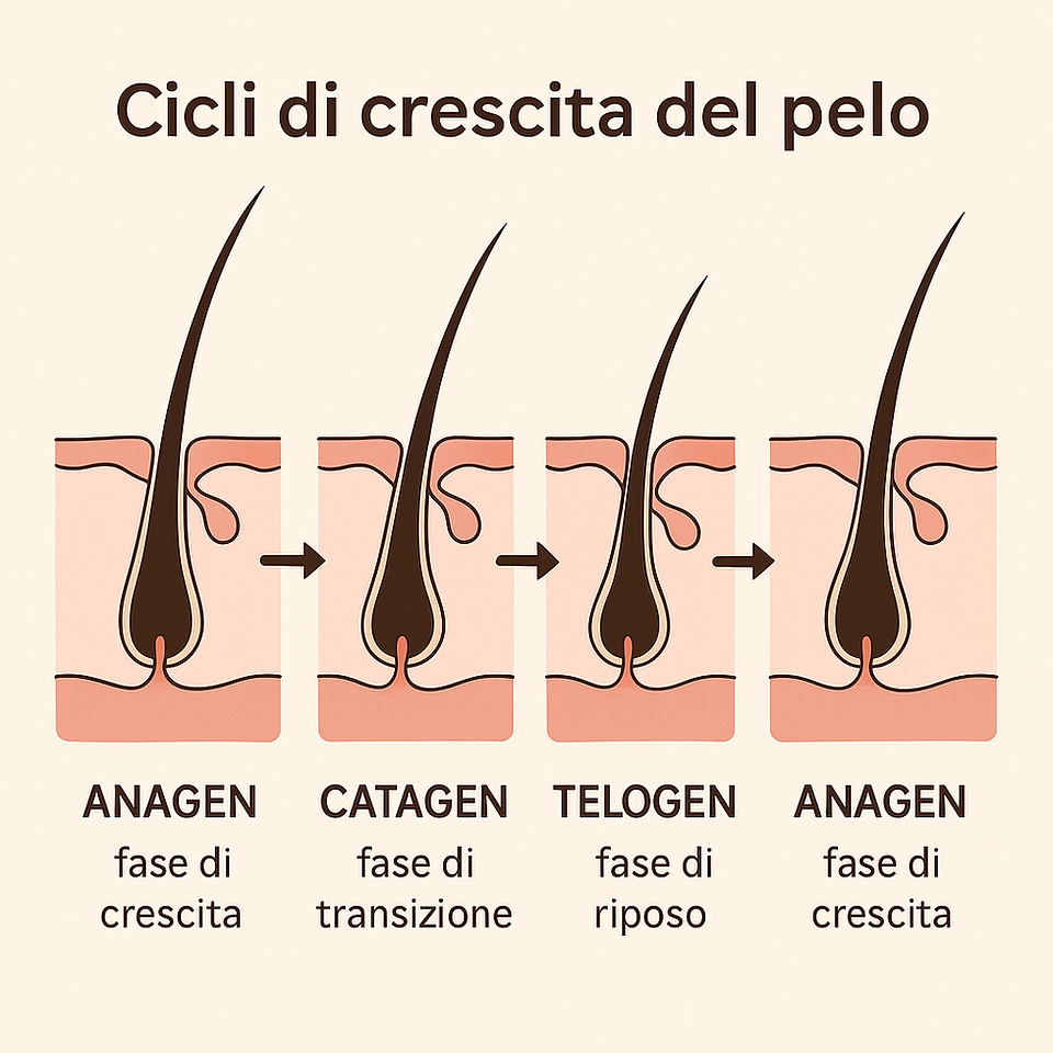 fasi del pelo 