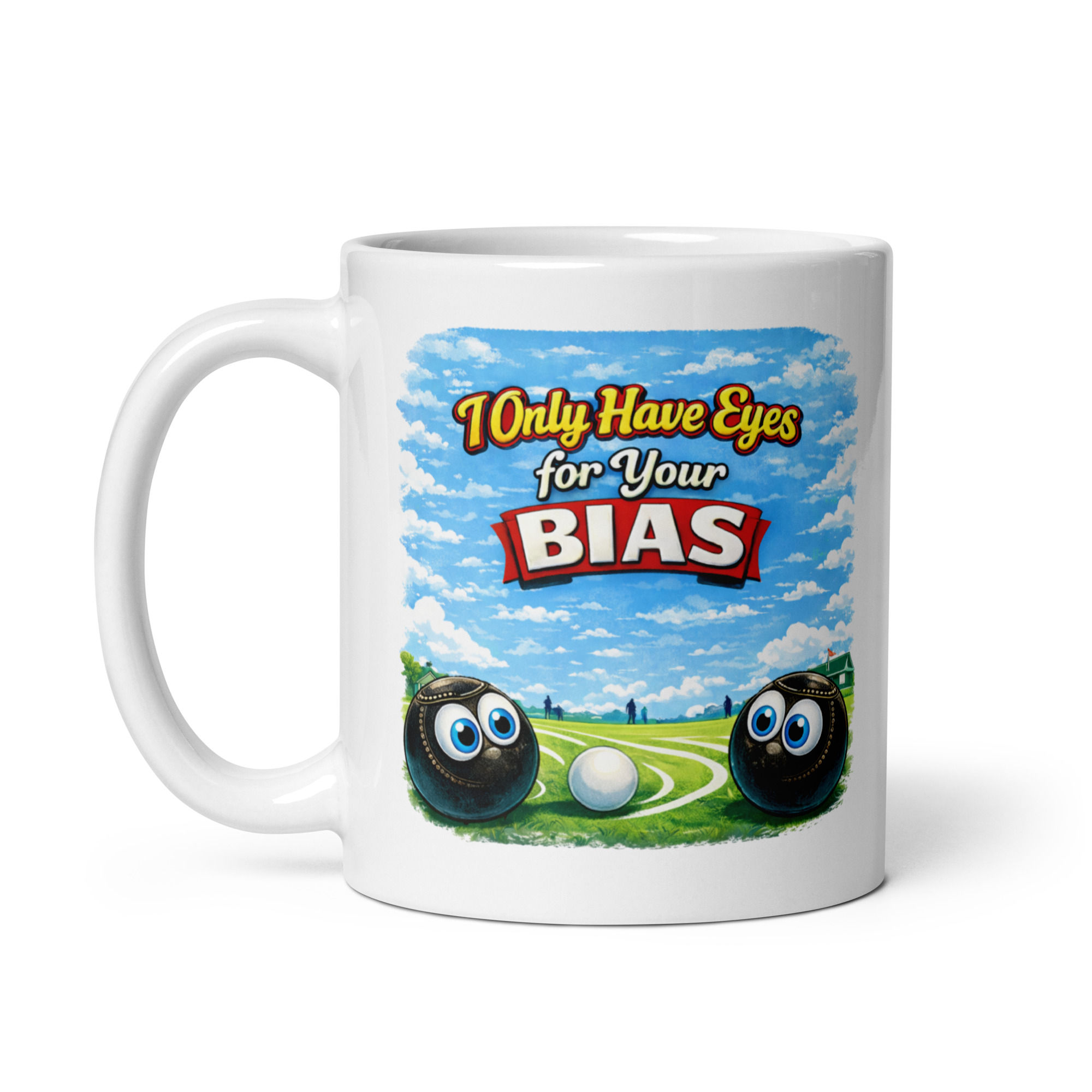 I Only Have Eyes For Your Bias - Lawn Bowls Coffee Mug