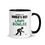 Thumbnail: Arguably The World's Best Lawn Bowler - Funny Coffee Mugs with Black Color Inside