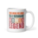 This Mug Belongs to a Wannabe Bowls Legend - Lawn Bowls Gift Coffee Mugs