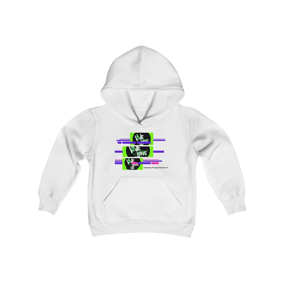 Thumbnail: WHU Distorted Logo Hoodie Youth Green