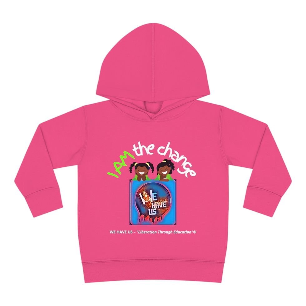 Thumbnail: I AM the change Hoodie Toddler White