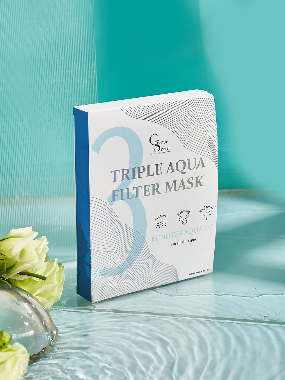 水光磨皮面膜 TripleAqua Filter Mask 5盒