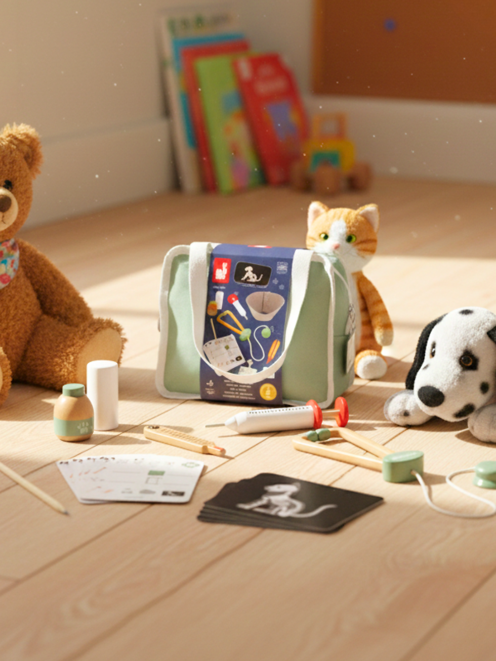 Mallette de Vétérinaire pour enfant nounou lapinet