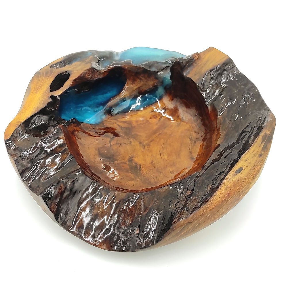 Thumbnail: Teak wood bowl