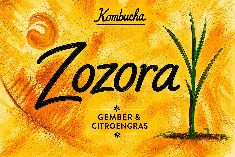 Pachamamma kombucha labels