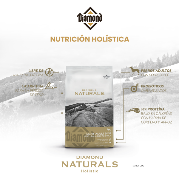 Miniatura: Diamond Naturals Light Adult Dog