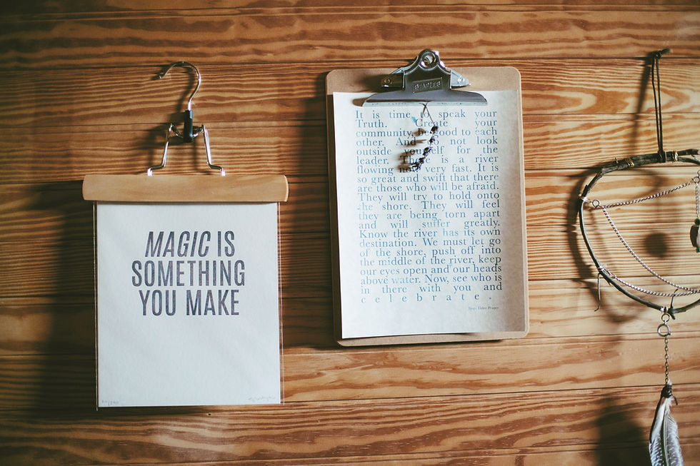 Motivational Wall Display