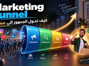 Marketing Funnel: كيف تحوّل الجمهور إلى عملاء؟