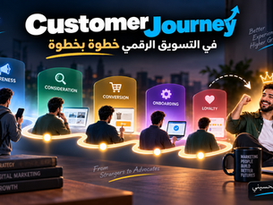 Customer Journey في التسويق الرقمي خطوة بخطوة