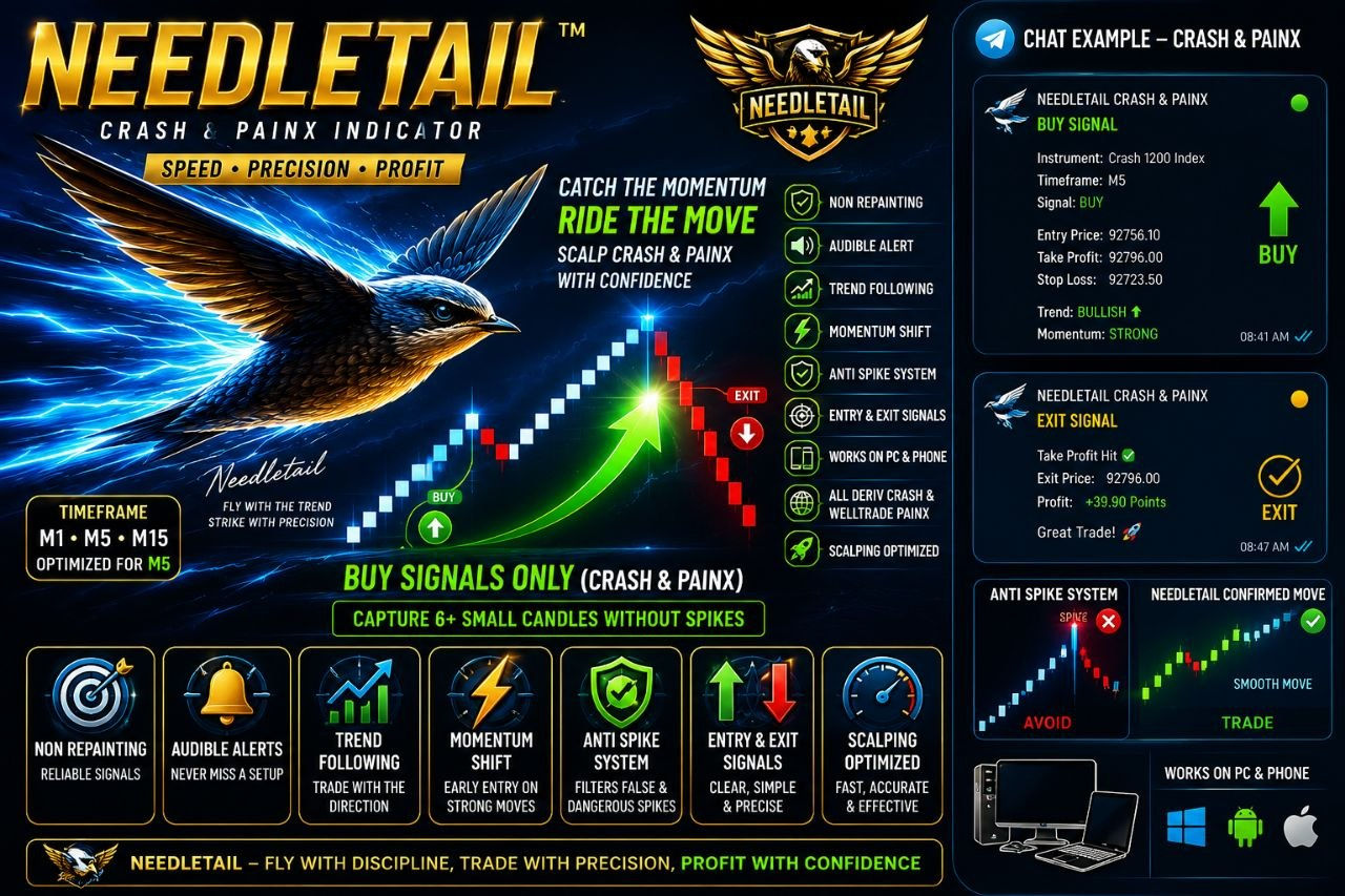 CRASH & PAINX NEEDLETAIL INDICATOR