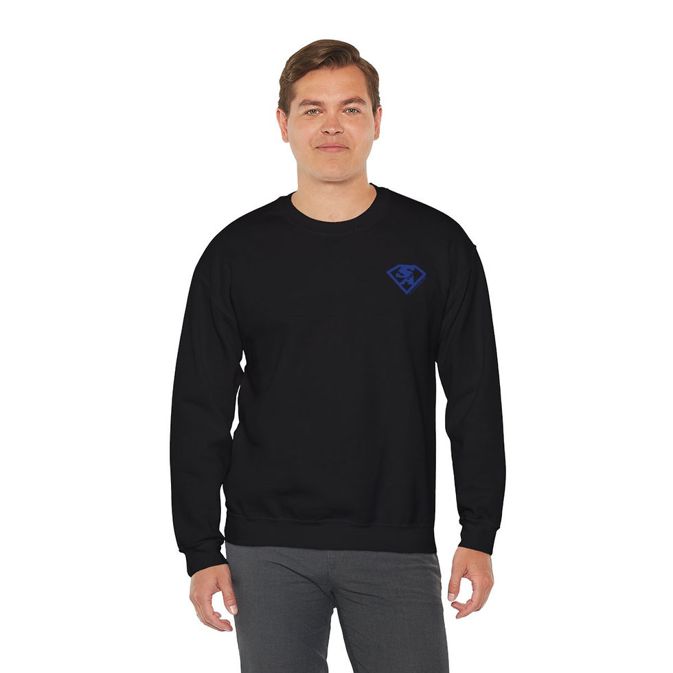 Thumbnail: S&A Solutions Crewneck (UNISEX) - BLUE LOGO
