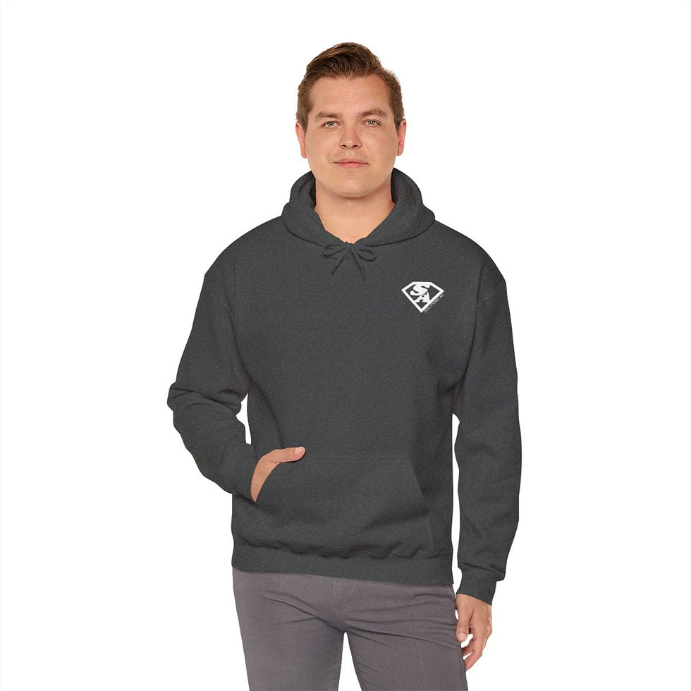 Thumbnail: S&A Solutions Hoodie (UNISEX) - WHITE LOGO