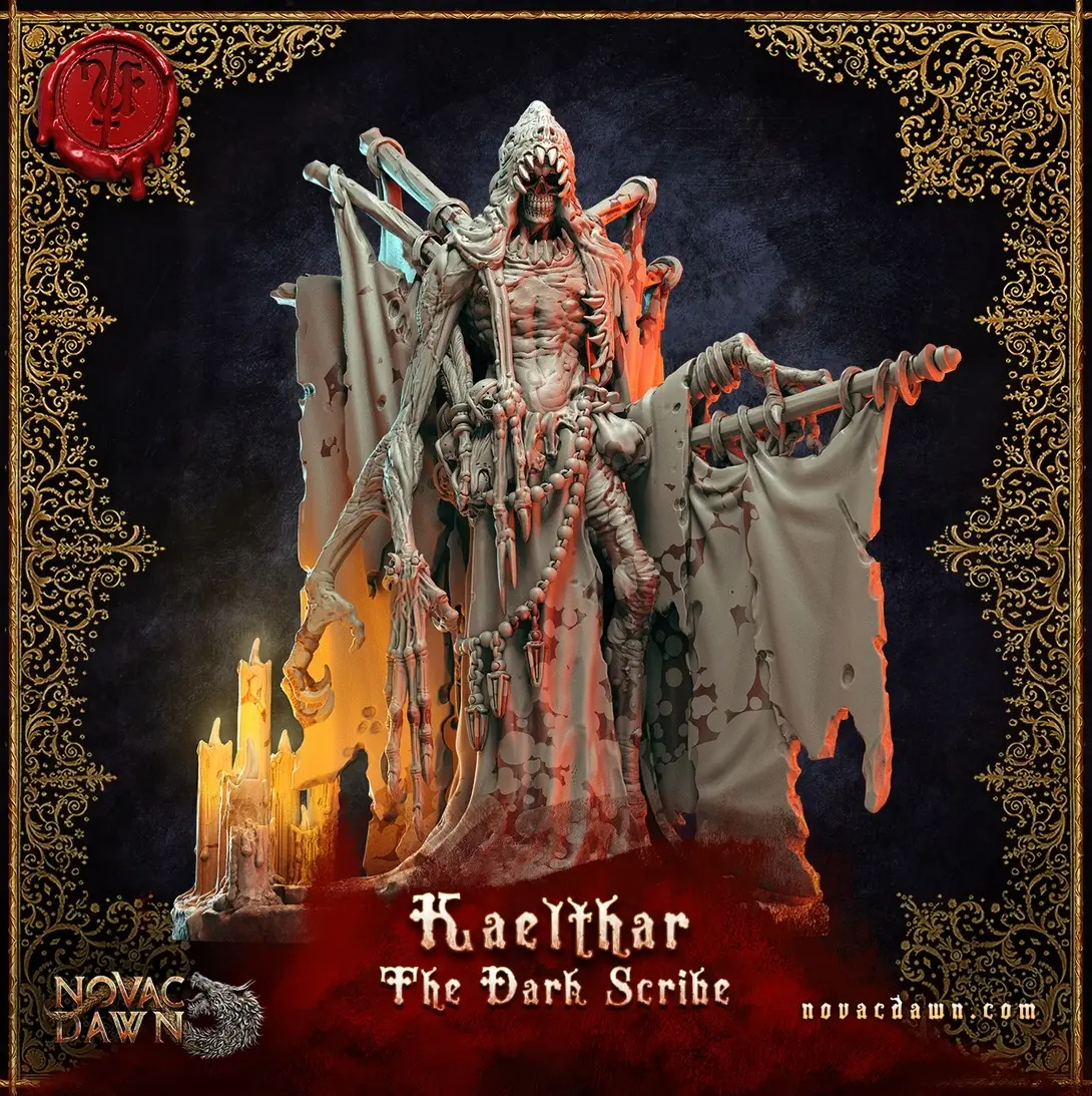 Kaelthar, The Dark Scribe