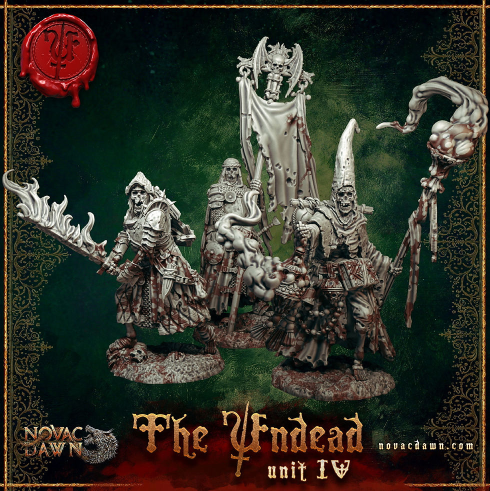 The Undead - Unit IV - Reapers of Souls
STL Model for 3D Printing
Main Image Render