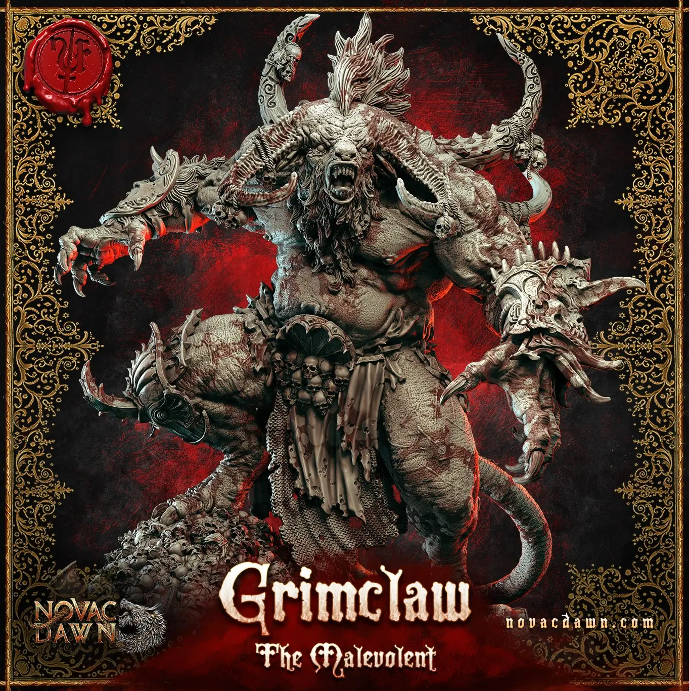 Grimclaw the Malevolent. Minotaur Encounter Main Image