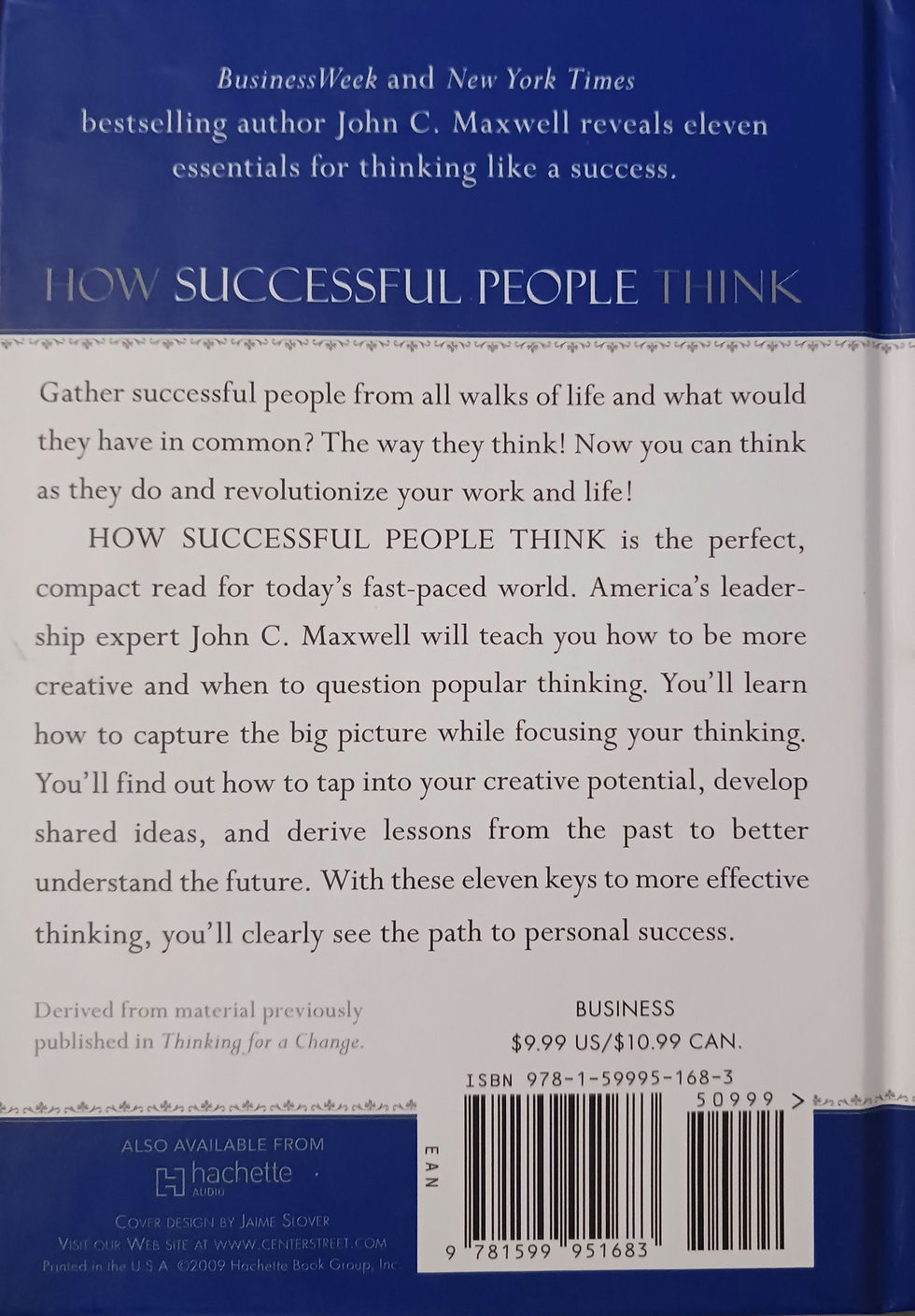 Thumbnail: How Successful People Think