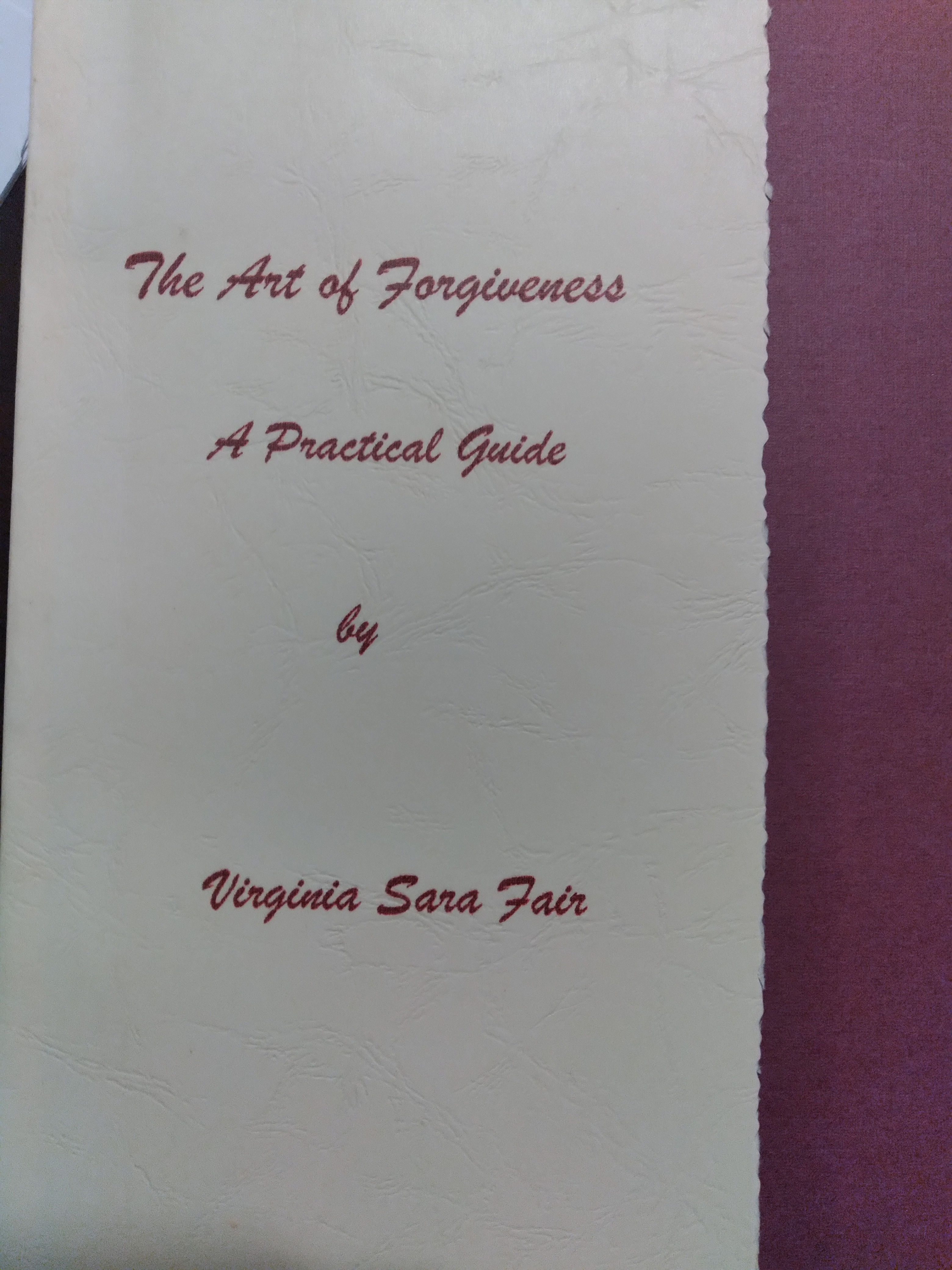 The Art of Forgiveness