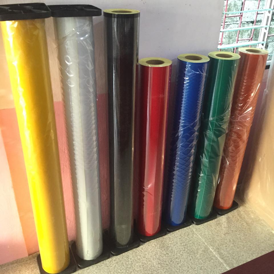 reflectorized sticker paper