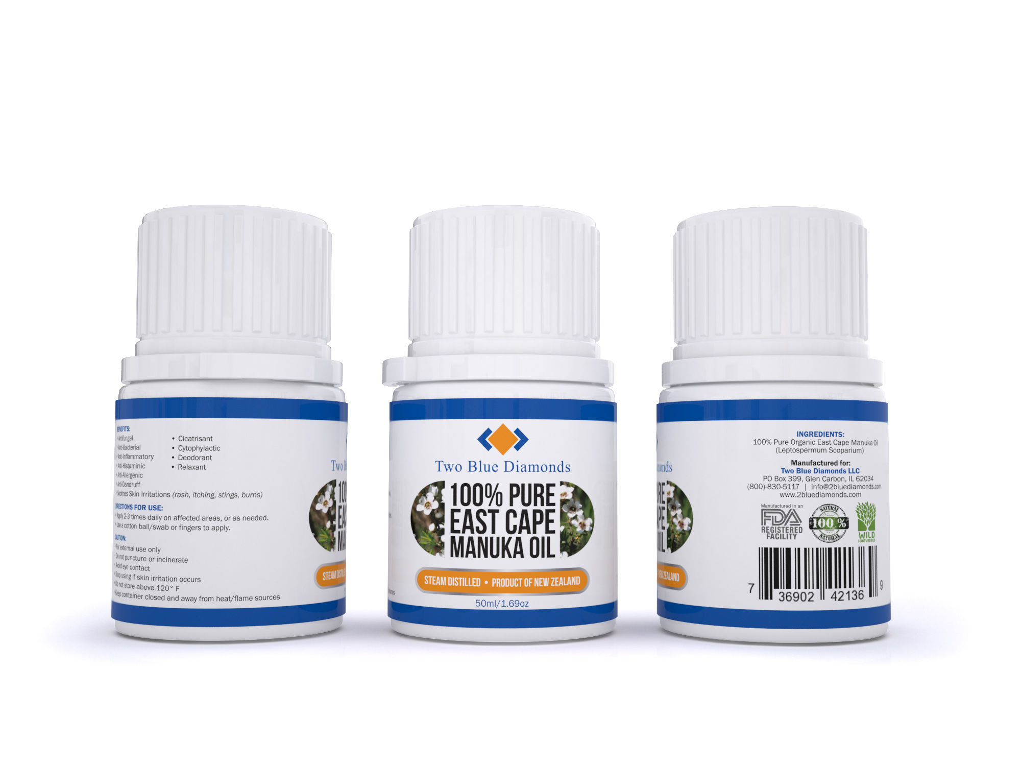 Pure Manuka Oil 50ML / 1.691OZ