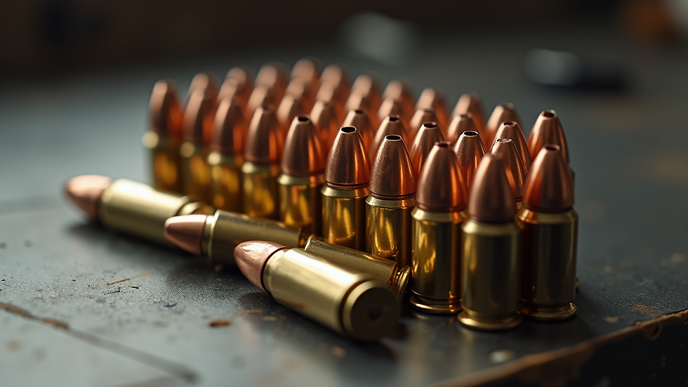 High angle view of multiple Delta 8 cartridges arranged neatly on a table