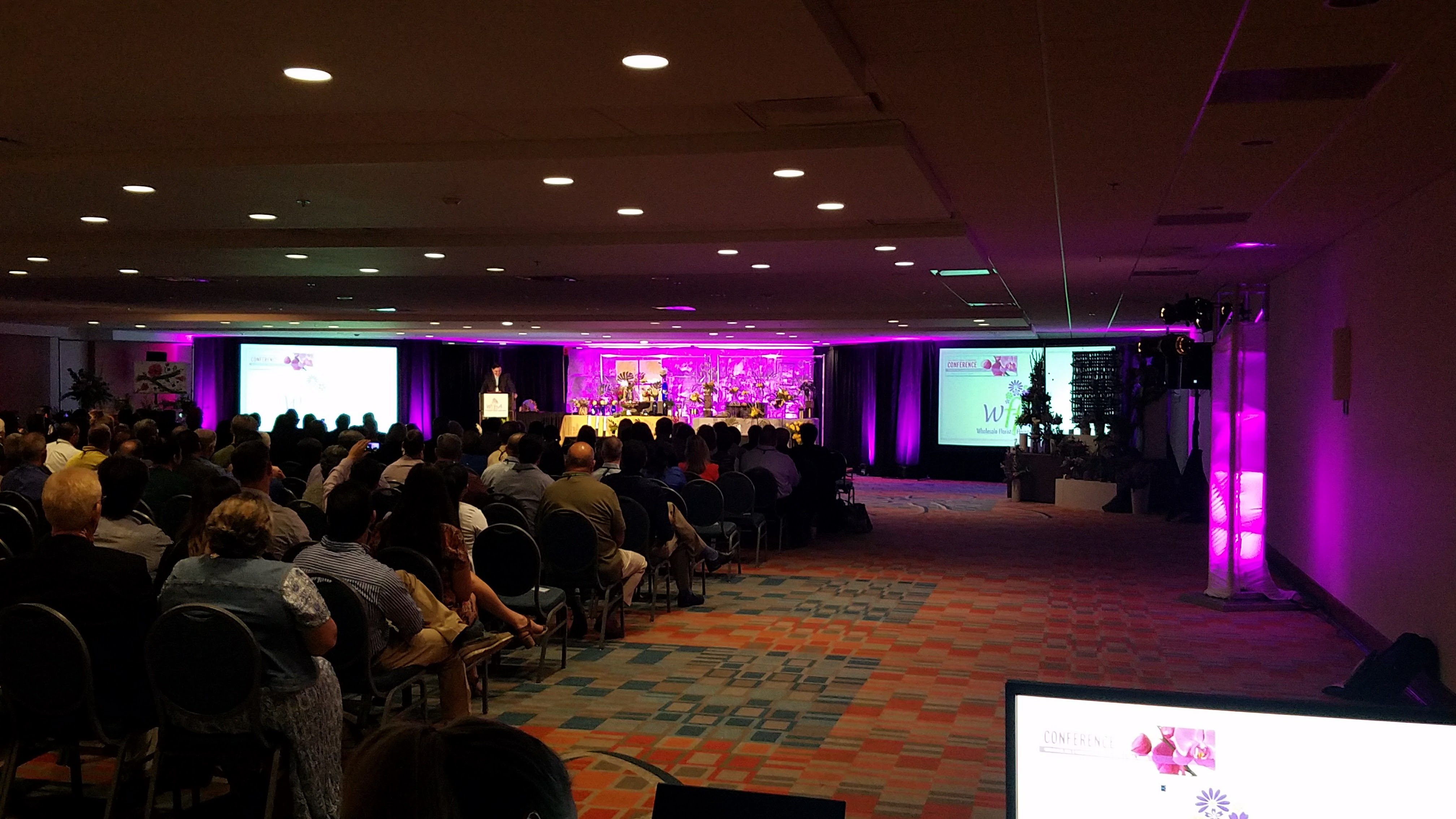Conference audio visual production