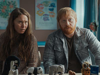 An image of Rubert Grint as Jon and Seidi Haarla as Saga in the movie Nightborn