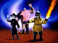 An image of three killer puppets from Puppet Mater II