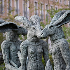 Sophie Ryder 3 Rabbitwomen