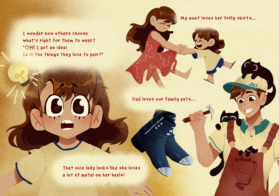 I Don't Know What To Wear! Illustrated Storybook by Anika Barangan