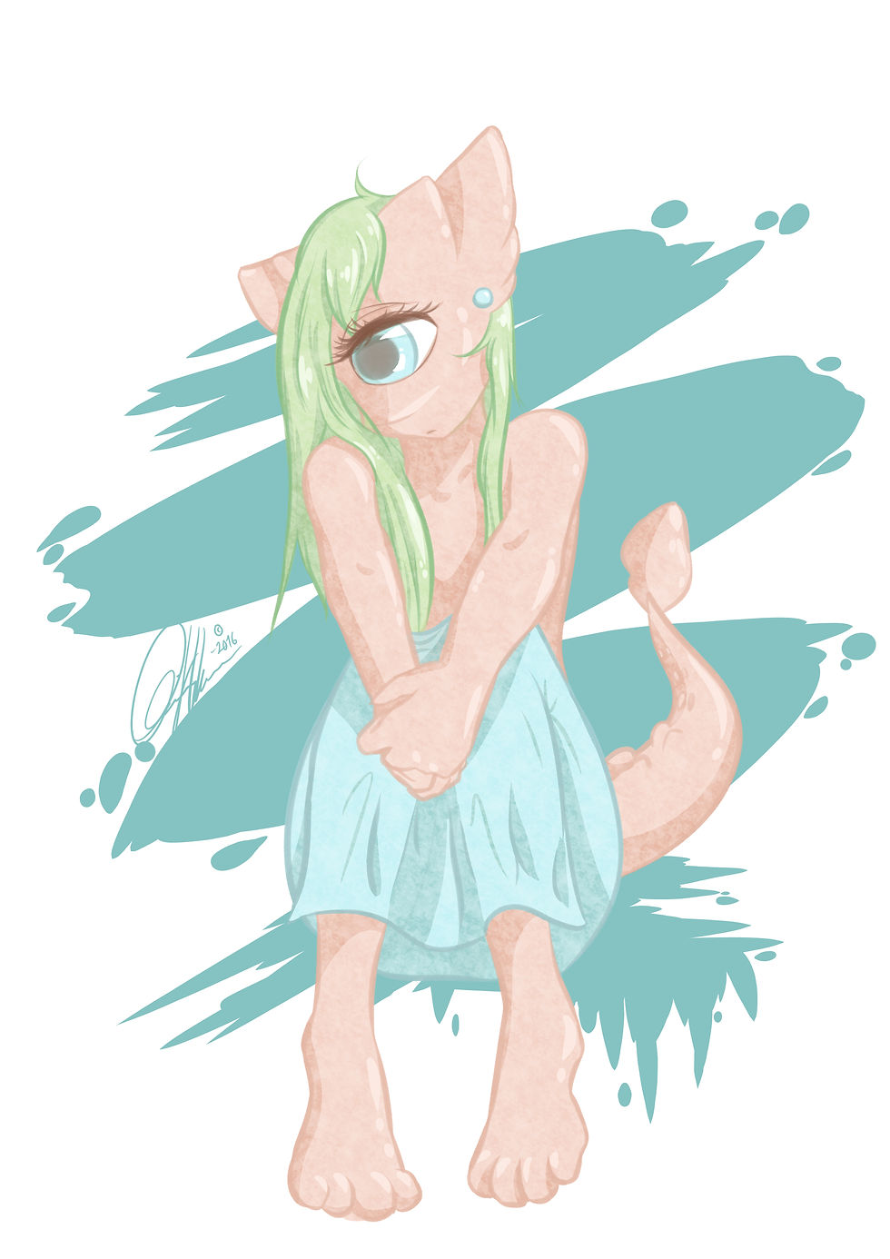 'Why am eye all alone?'