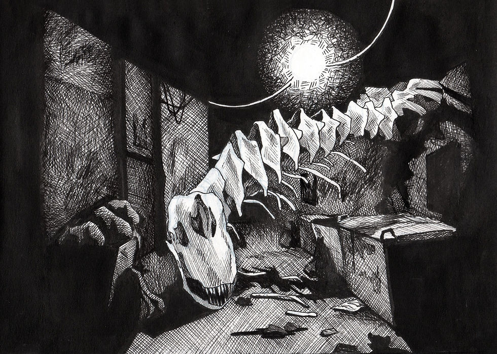 Inktober 18 What a waste