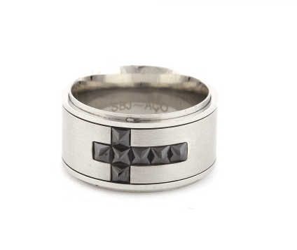 Anéis em aço 316L cirúrgico hipoalergênico