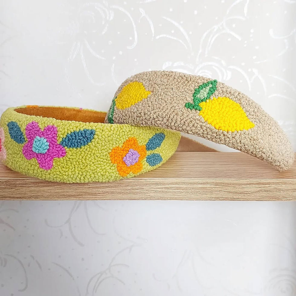 💛 Şöyle de güzel punch taçlarım var ki... Biz sonbahar renkleri ve kombinleriyle devam...