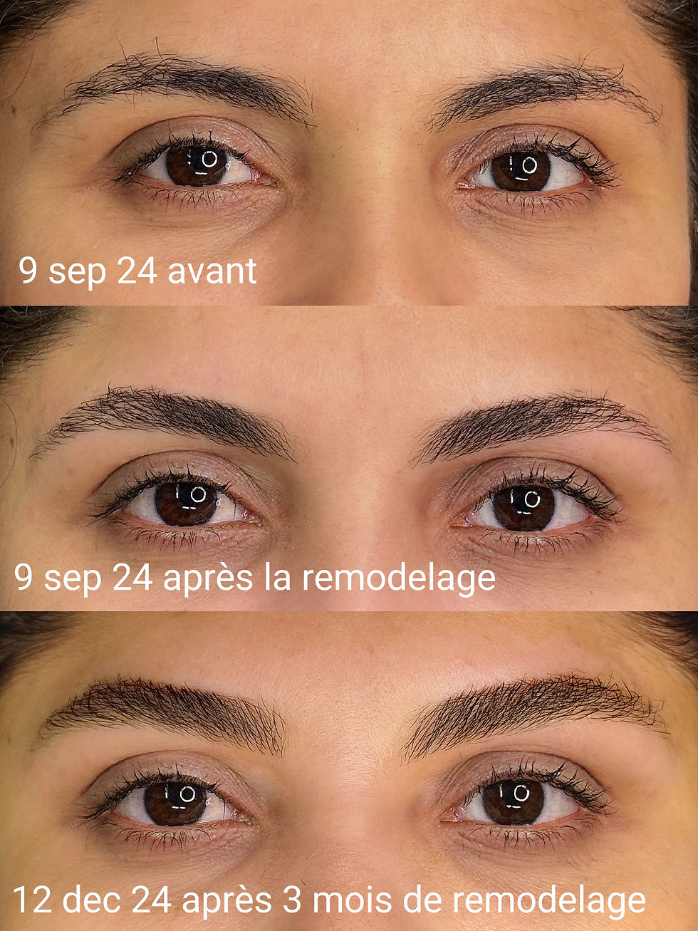 Remodelage des Sourcils