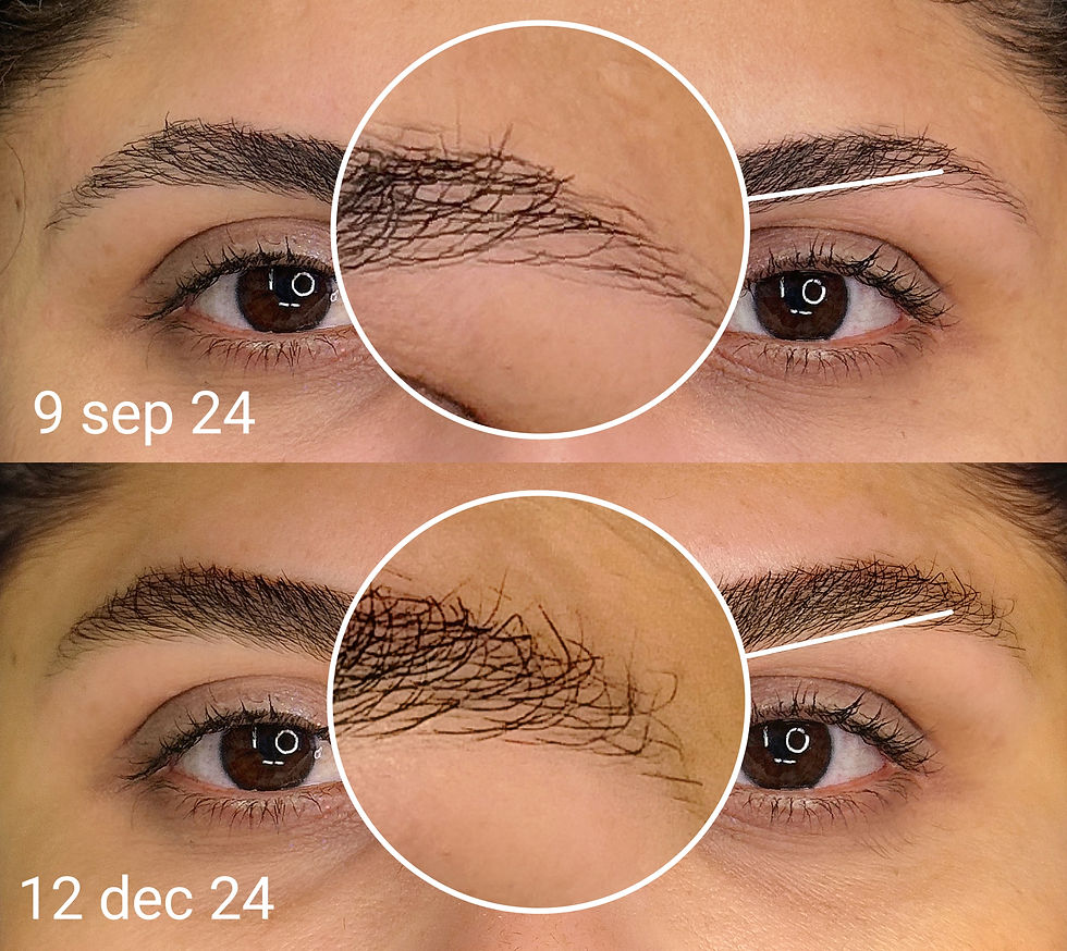 Remodelage des Sourcils