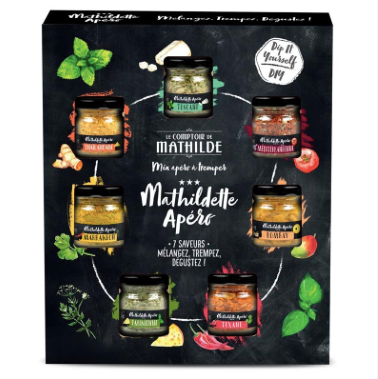 Coffret Mathildette Apéro 7 Saveurs