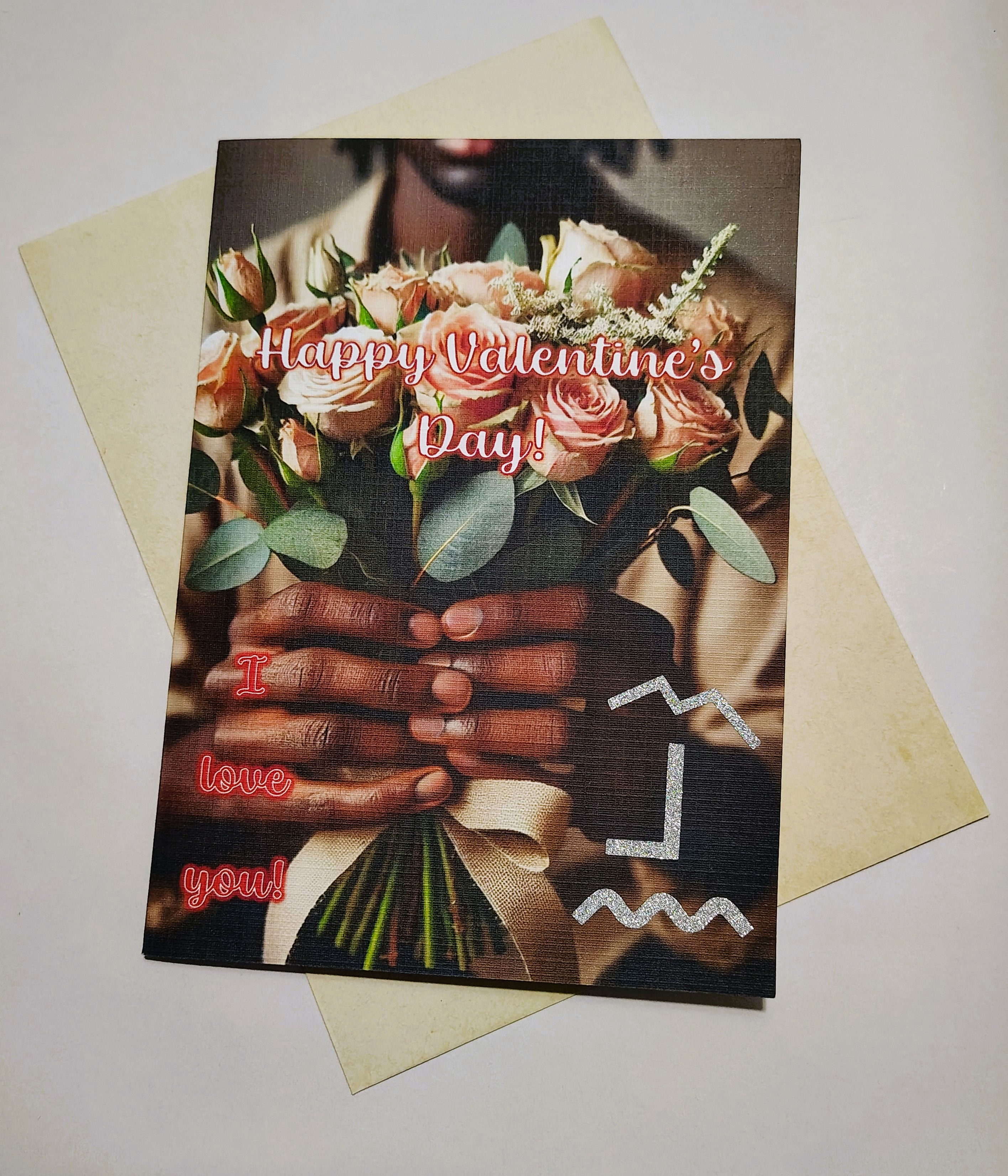 5 Greeting Cards (2 Valentine's + 3 Birthdays)