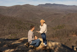 Mountain proposal near Asheville