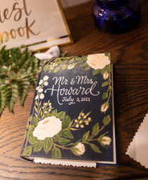 wedding guest sign in book