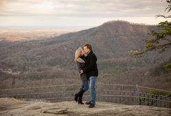 Chimney Rock State Park Engagement