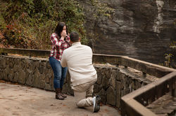 Looking Glass Fall Engagement
