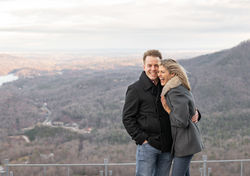 Chimney Rock Engagement