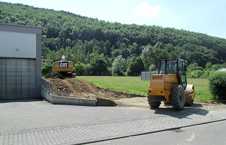 Start of the hall extension of the wire warehouse of the company AGST